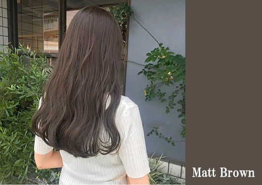 カラー　マットブラウン
