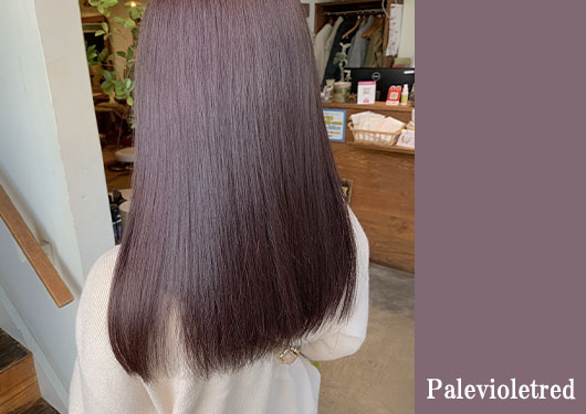 カラー　髪質改善ストレート