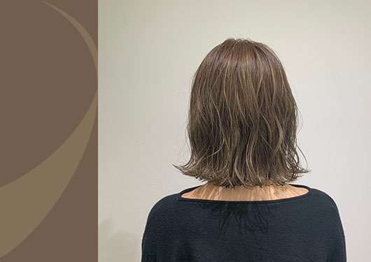 髪質改善カラー