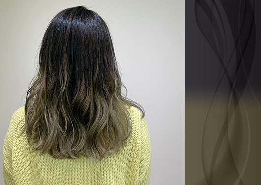 髪質改善カラー