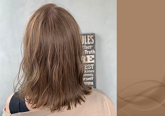 髪質改善カラー