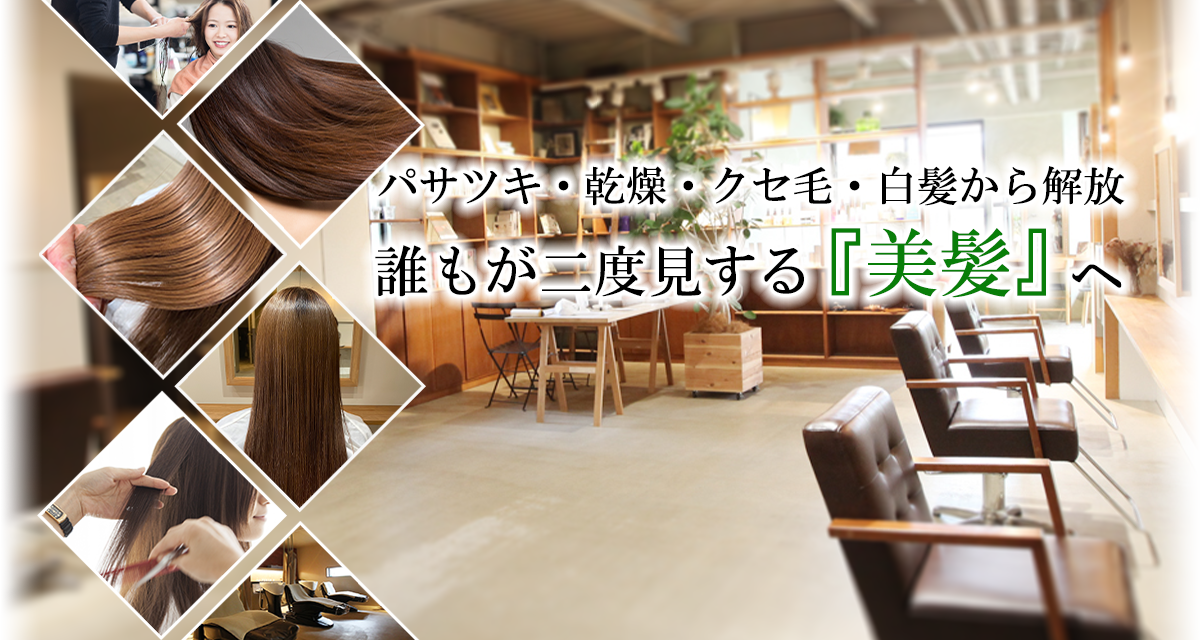 髪質改善東海市の美容室ならSO-E