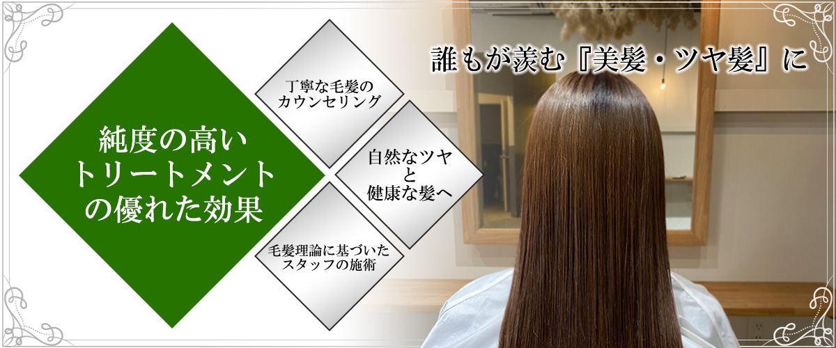 毛髪改善トリートメント